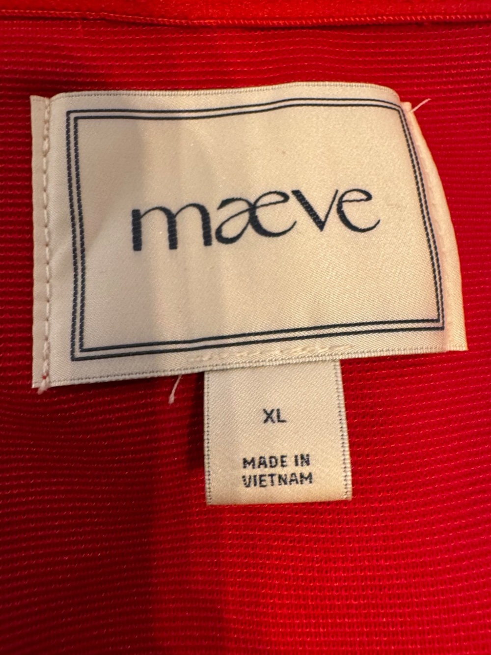Maeve by Anthropologie Red Rhinestone Bow Halter Top NWT Size XL - Picture 5 of 8